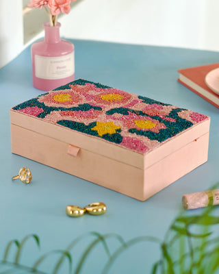 Jazberry Beaded Jewellery Box
