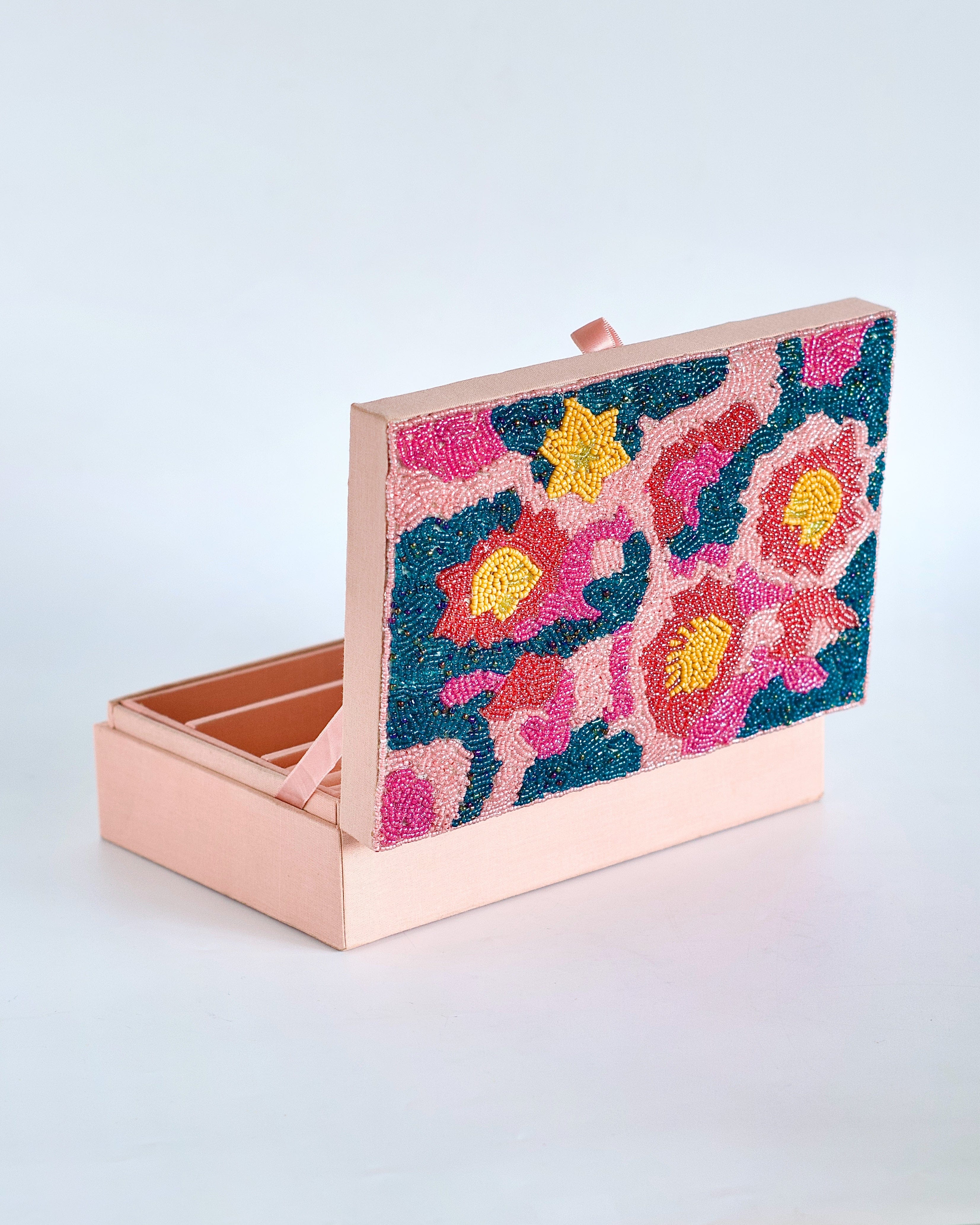 Jazberry Beaded Jewellery Box | The Wishing Chair