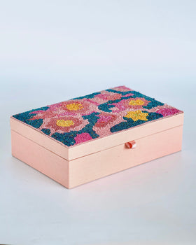 Jazberry Beaded Jewellery Box