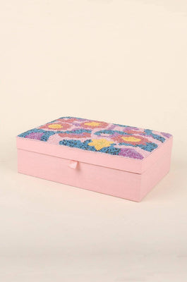 Jazberry Beaded Jewellery Box