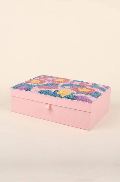 Jazberry Beaded Jewellery Box