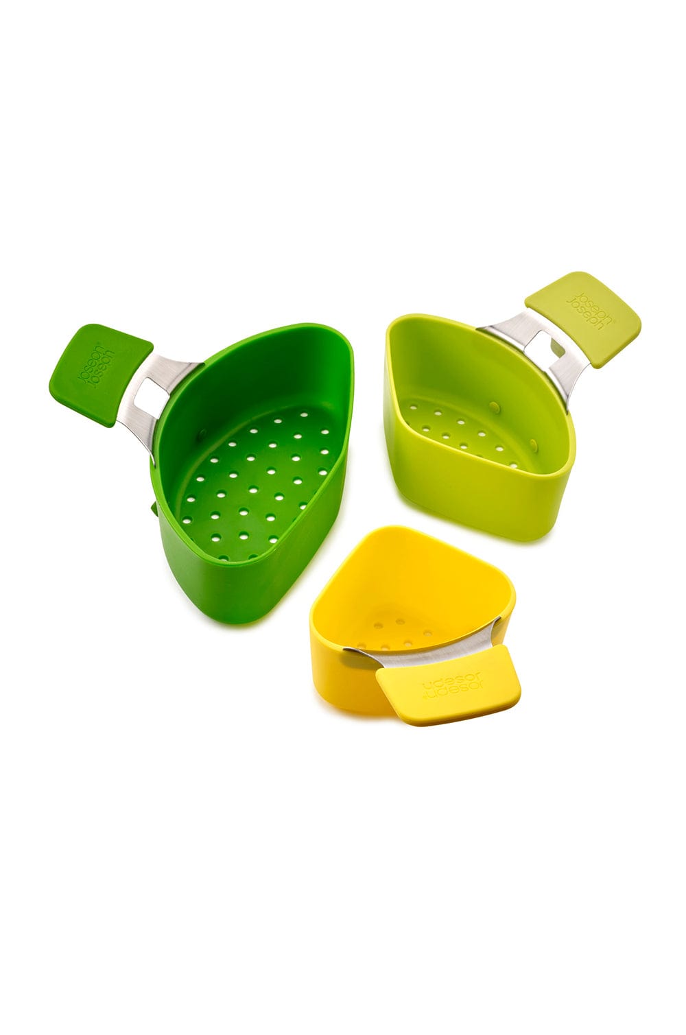 Joseph Joseph Nest Steam 3-piece Steaming Pod Set - Green