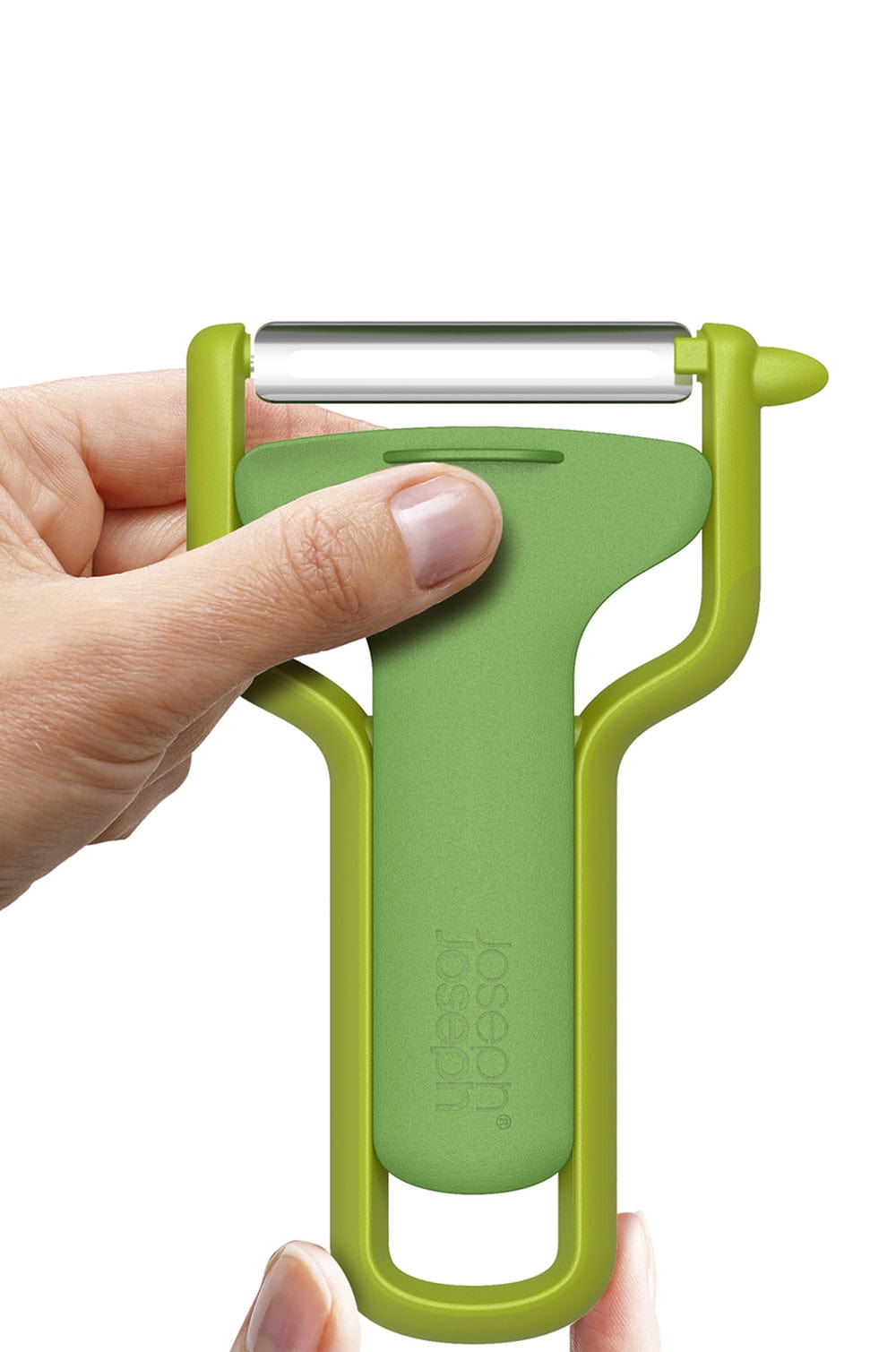 Joseph Joseph SafeStore Straight Peeler with Blade Guard - Green