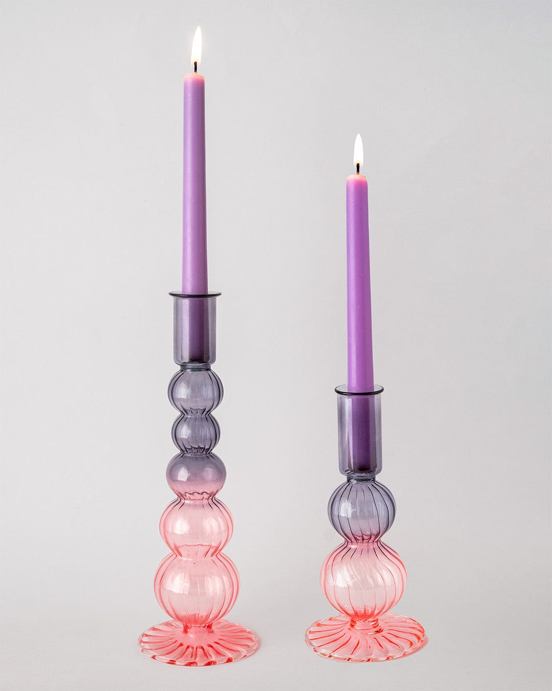 Kefi Borosilicate Candle Holders - Set of 2