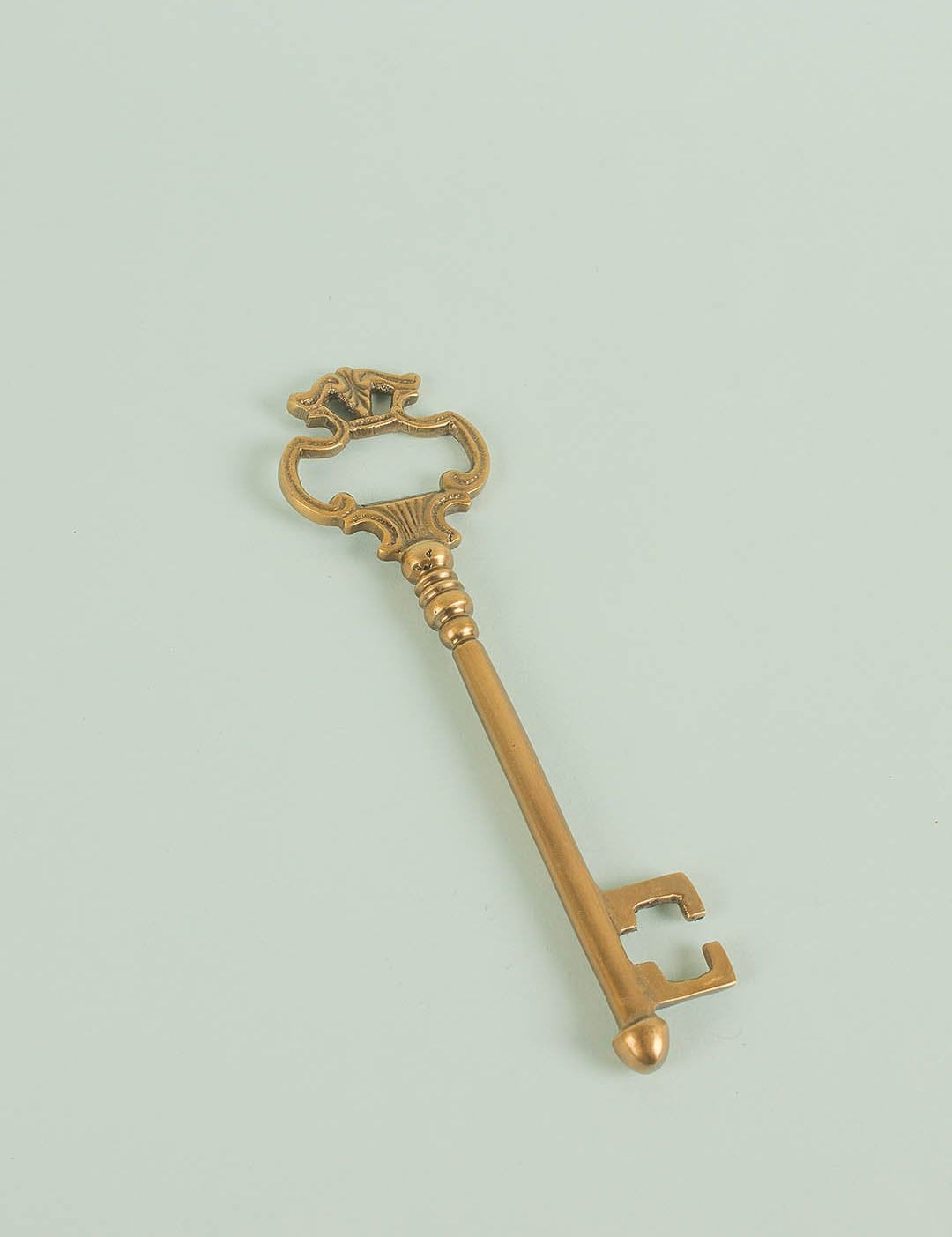 Key Bottle Opener- Brass Antique