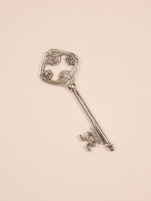 Key Bottle Opener- Nickel Antique