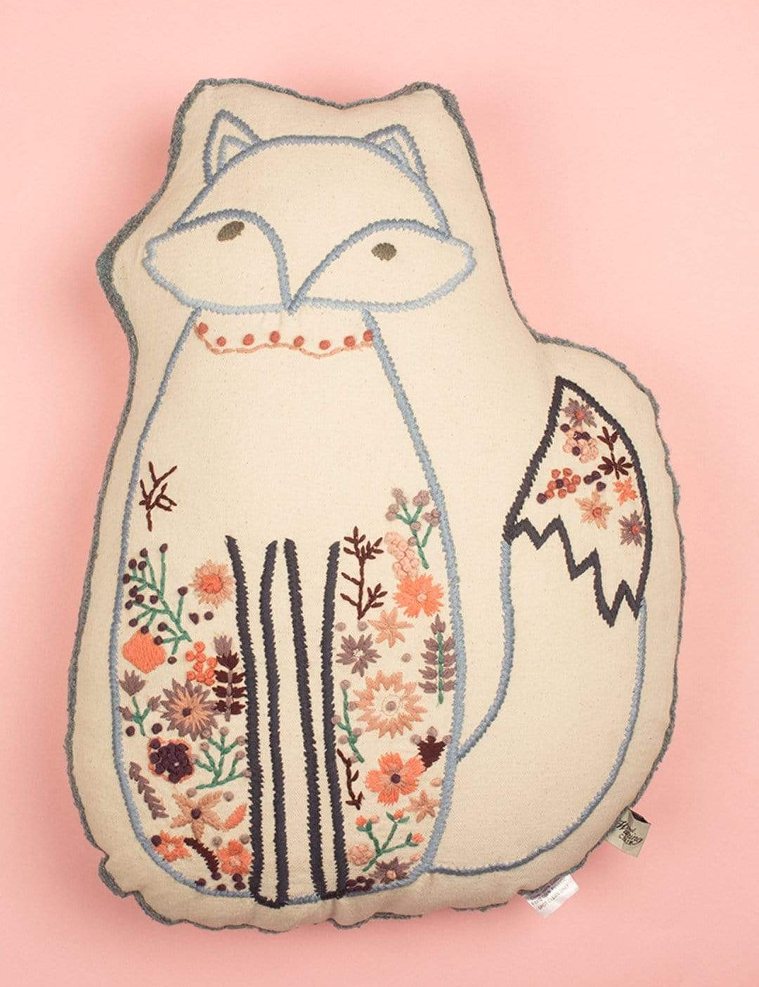 Kids Clever Fox Shaped Cushion