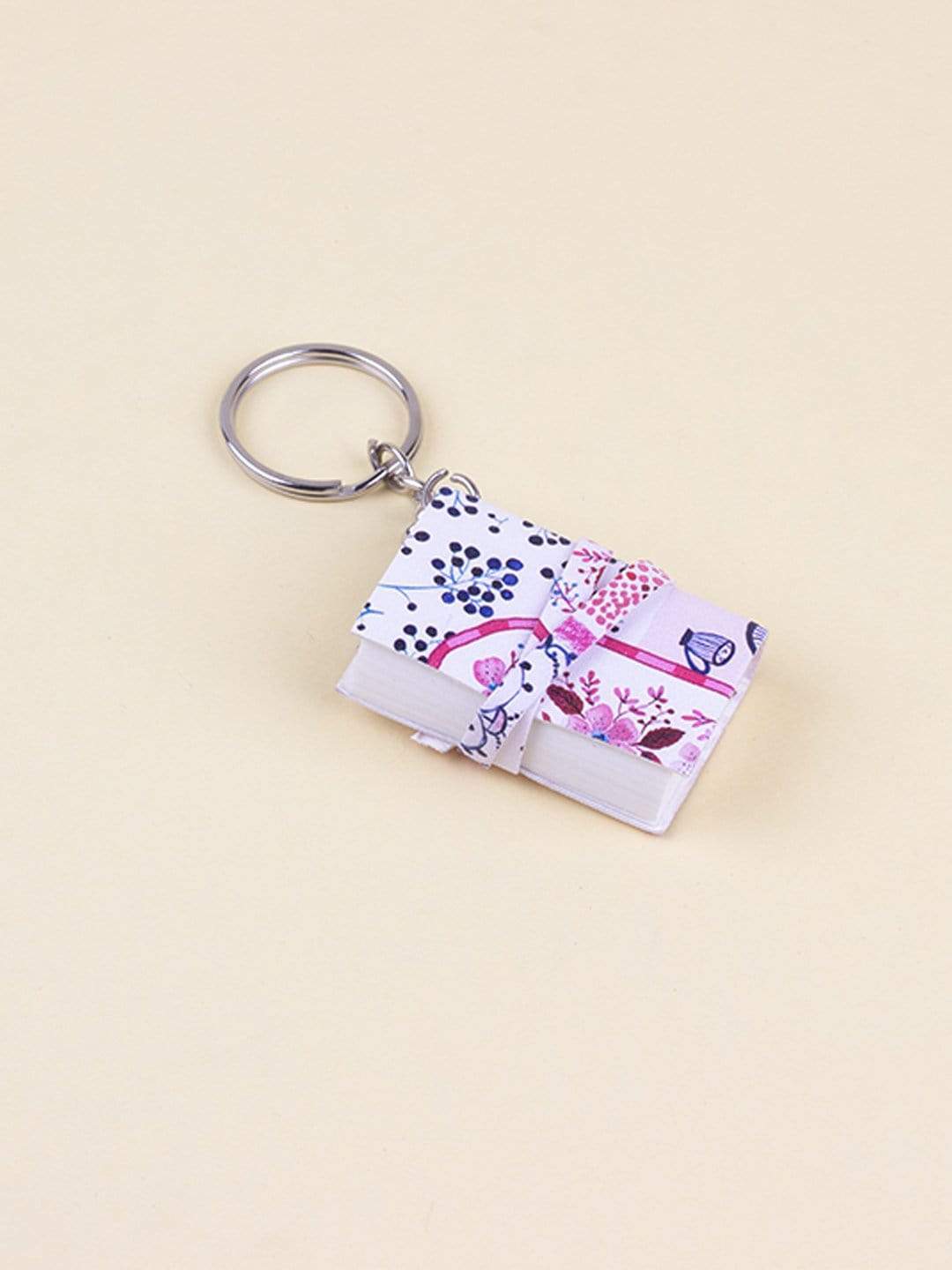 Kindred Spirits Handpainted Mini Notebook Keychain