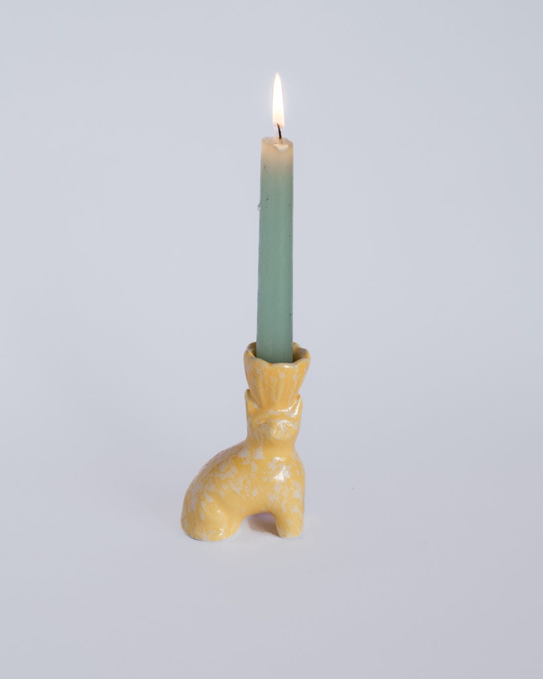 Kit Kat Ceramic Candle Holders - Set of 2