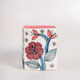 kitchen accessories Dance in a Flowerbed Ceramic Cutlery Holder