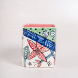 kitchen accessories Dance in a Flowerbed Ceramic Cutlery Holder