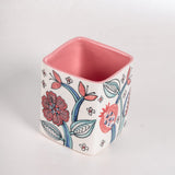 kitchen accessories Dance in a Flowerbed Ceramic Cutlery Holder