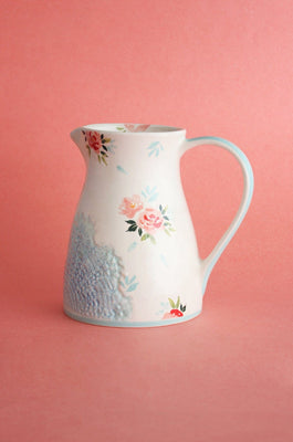 kitchen accessories Day Dreams Handpainted Pitcher