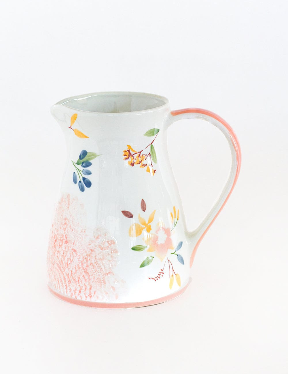 kitchen accessories Floral Lace Handpainted Pitcher | The Wishing Chair