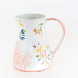 kitchen accessories Floral Lace Handpainted Pitcher | The Wishing Chair