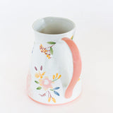 kitchen accessories Floral Lace Handpainted Pitcher | The Wishing Chair