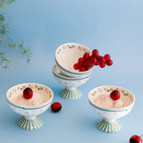 Magique by The Wishing Chair: Portrait of a Rose Dessert Cups - Set of 4