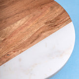 kitchen accessories Marble & Inlay Wood Cake stand