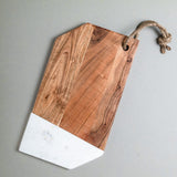 kitchen accessories Marble & Inlay Wood Cheese Board