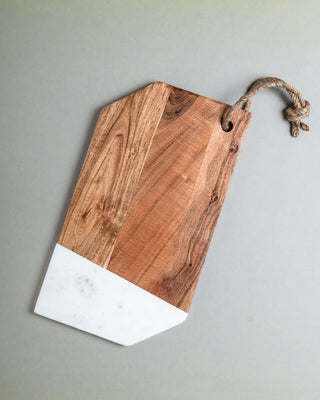 kitchen accessories Marble & Inlay Wood Cheese Board