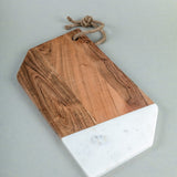 kitchen accessories Marble & Inlay Wood Cheese Board