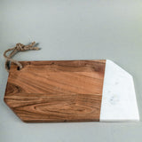 kitchen accessories Marble & Inlay Wood Cheese Board