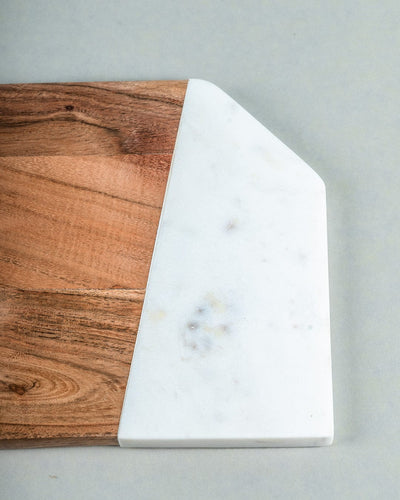 kitchen accessories Marble & Inlay Wood Cheese Board