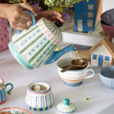 kitchen accessories Masquerade Ceramic Teapot | The Wishing Chair
