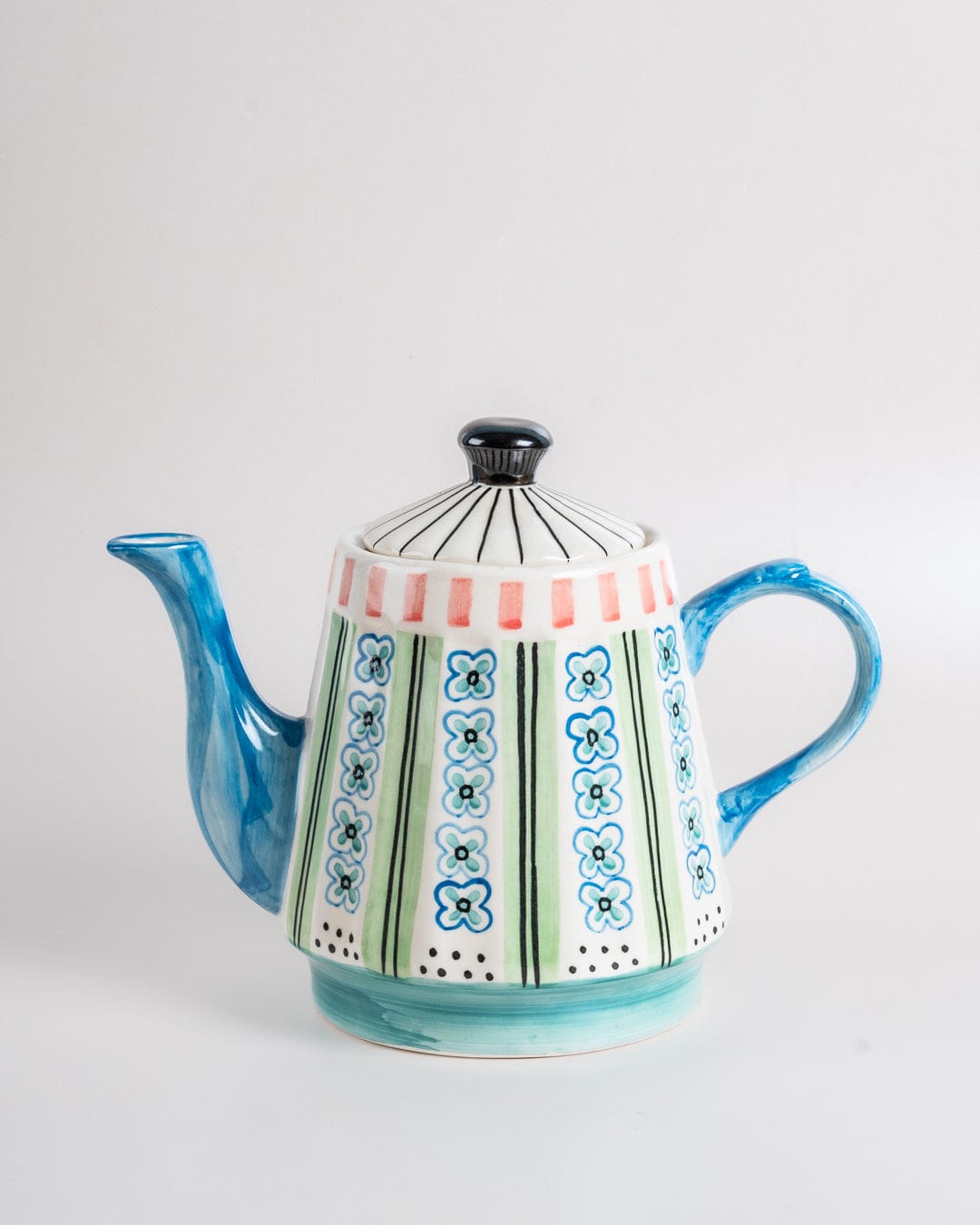 kitchen accessories Masquerade Ceramic Teapot | The Wishing Chair