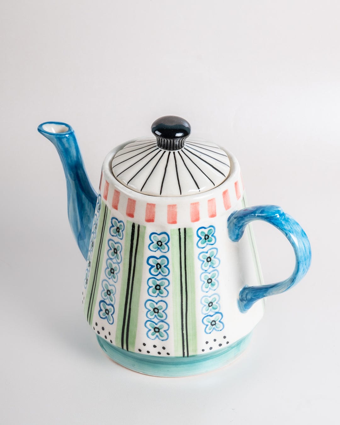 kitchen accessories Masquerade Ceramic Teapot | The Wishing Chair
