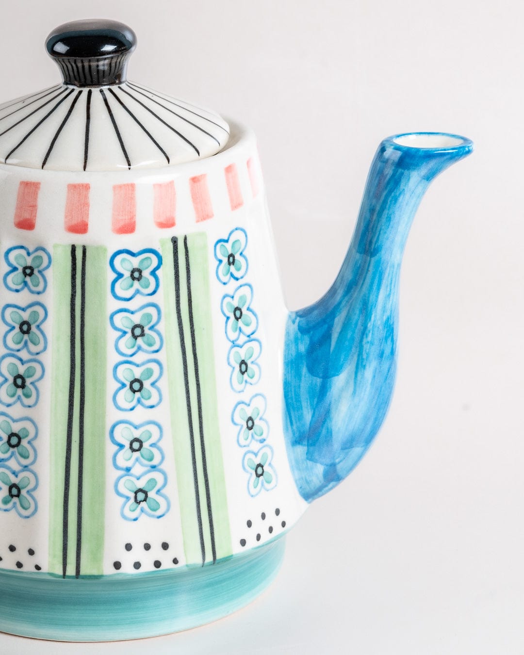 kitchen accessories Masquerade Ceramic Teapot | The Wishing Chair