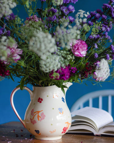 kitchen accessories Oasis Handpainted Ceramic Pitcher