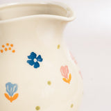 kitchen accessories Oasis Handpainted Ceramic Pitcher | The Wishing Chair