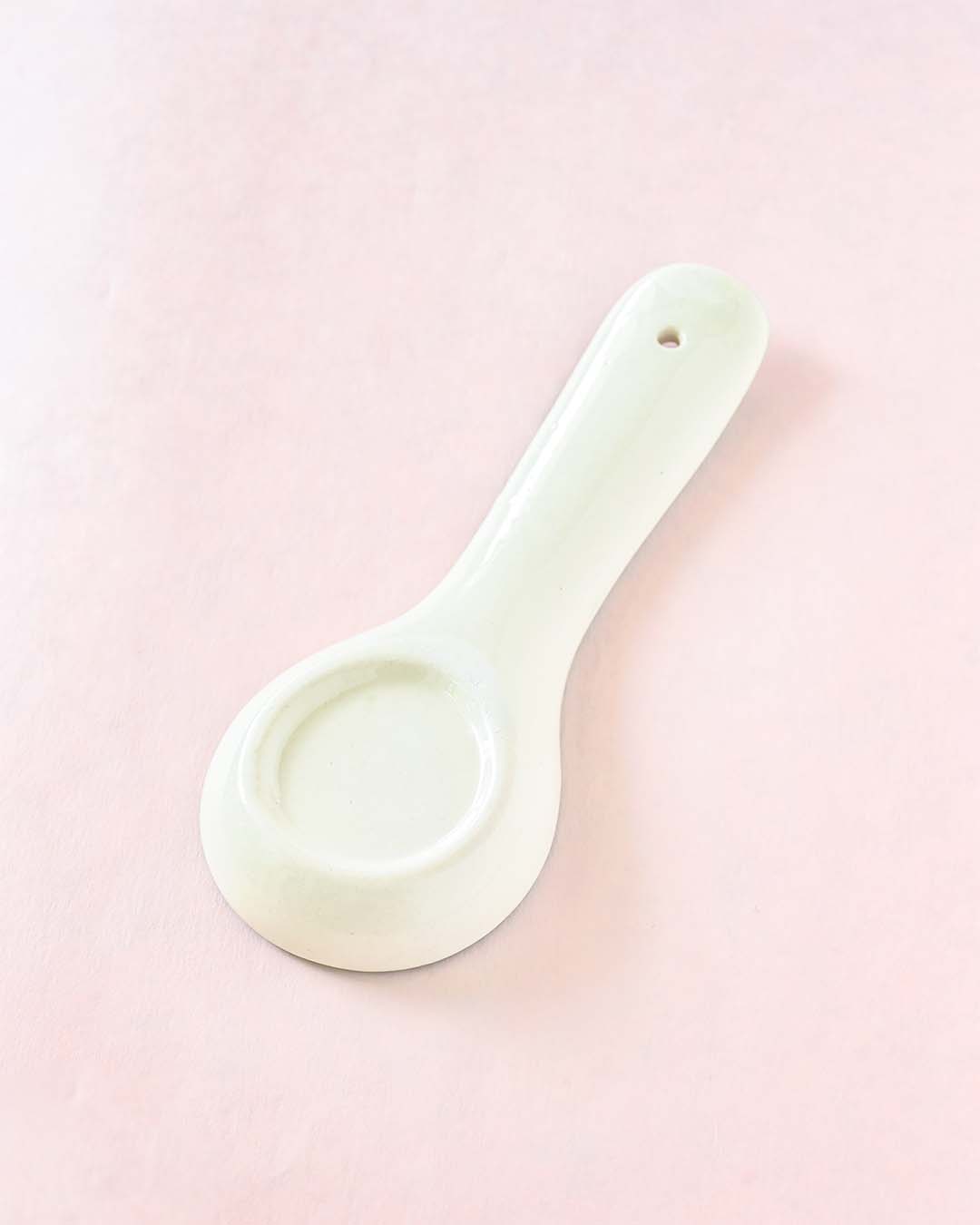 kitchen accessories Poppy Petals Handpainted Spoon Rest