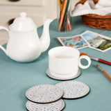  kitchen accessories Tile Garden Wooden Coasters - Set of 4 - Tile Garden Wooden Coasters - Set of 4 - The Wishing Chair 