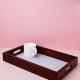   kitchen accessories Tile Garden Wooden Tray - 10X16 Inches - Tile Garden Wooden Tray - 10X16 Inches - The Wishing Chair  - Tile Garden Wooden Tray - 10X16 Inches - The Wishing Chair 