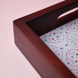  kitchen accessories Tile Garden Wooden Tray - 10X16 Inches - Tile Garden Wooden Tray - 10X16 Inches - The Wishing Chair 
