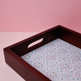  kitchen accessories Tile Garden Wooden Tray - 10X16 Inches - Tile Garden Wooden Tray - 10X16 Inches - The Wishing Chair 