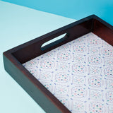  kitchen accessories Tile Garden Wooden Tray - 12X18 Inches - Tile Garden Wooden Tray - 12X18 Inches - The Wishing Chair 
