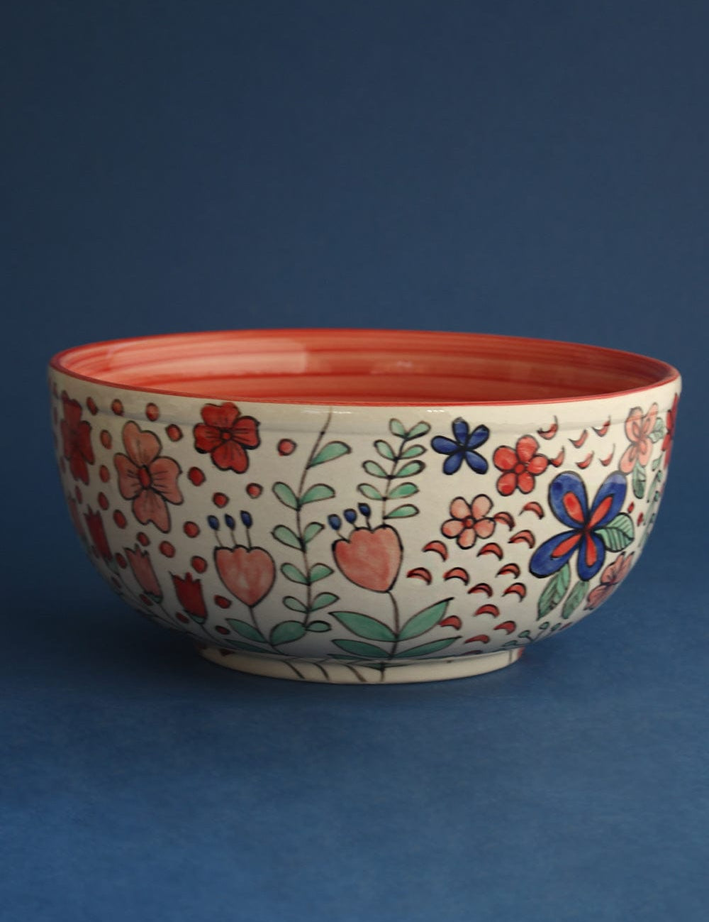 Large Flower Meadow Bowl