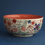 Large Flower Meadow Bowl