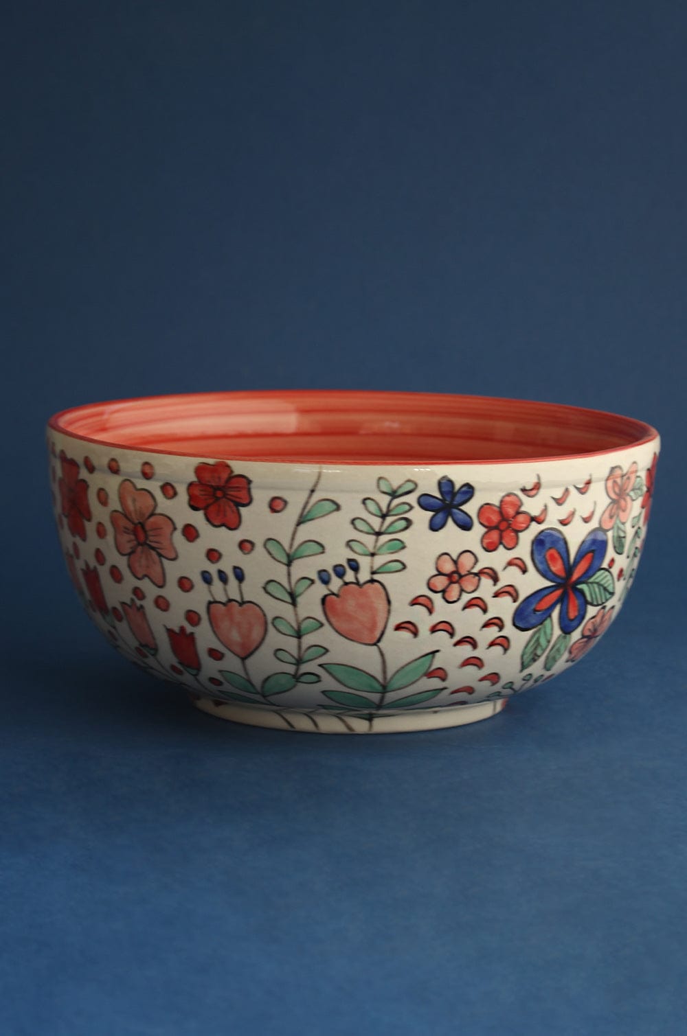 Large Flower Meadow Bowl