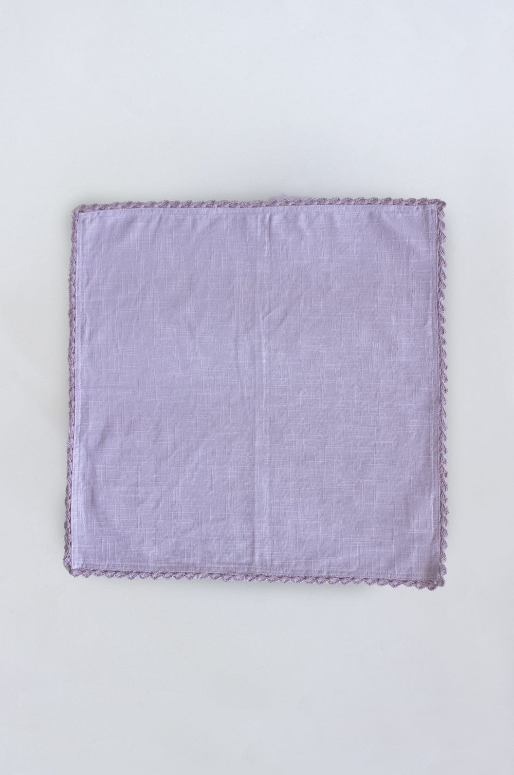 Lavender Fields Hand Crochet Napkins - Set of 6