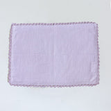 Lavender Fields Hand Crochet Placemats - Set of 6