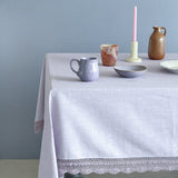 Lavender Fields Hand Crochet Table Cloth