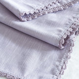 Lavender Fields Hand Crochet Table Runner