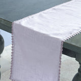 Lavender Fields Hand Crochet Table Runner