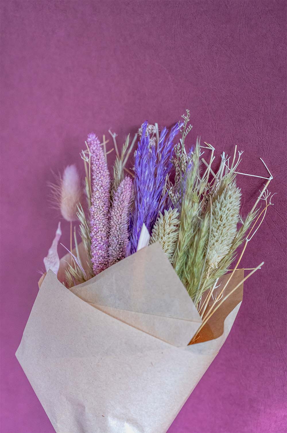 Lavenderia Natural Dried Flowers Bouquet - 30cm