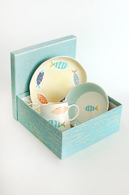 Let's Swim To Breakfast Gift Set