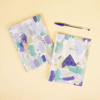 Lets Be Adventures - Set Of 2 Notebooks